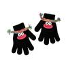 Children's Funny Gloves, Big Mouth, Cute Braids, Boys And Girls' Split Finger Gloves, Dressing Up As Christmas Gifts