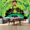 Cartoon B-Ben 10 Background Boy Children Birthday Party Decoration Banner Cartoon Photography Background Poster