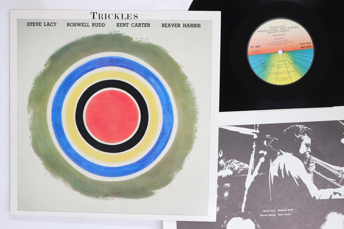 

LP Record STEVE LACY ROSWELL RUDD KENT CART Trickles BSR0008 BLACK SAINT 1976 Italy Jazz Used