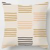 Geometric Abstract Pattern Plush Square Cushion Cover Family Chair Living Room Bedroom Sofa Decorative Pillowcase 45X45Cm