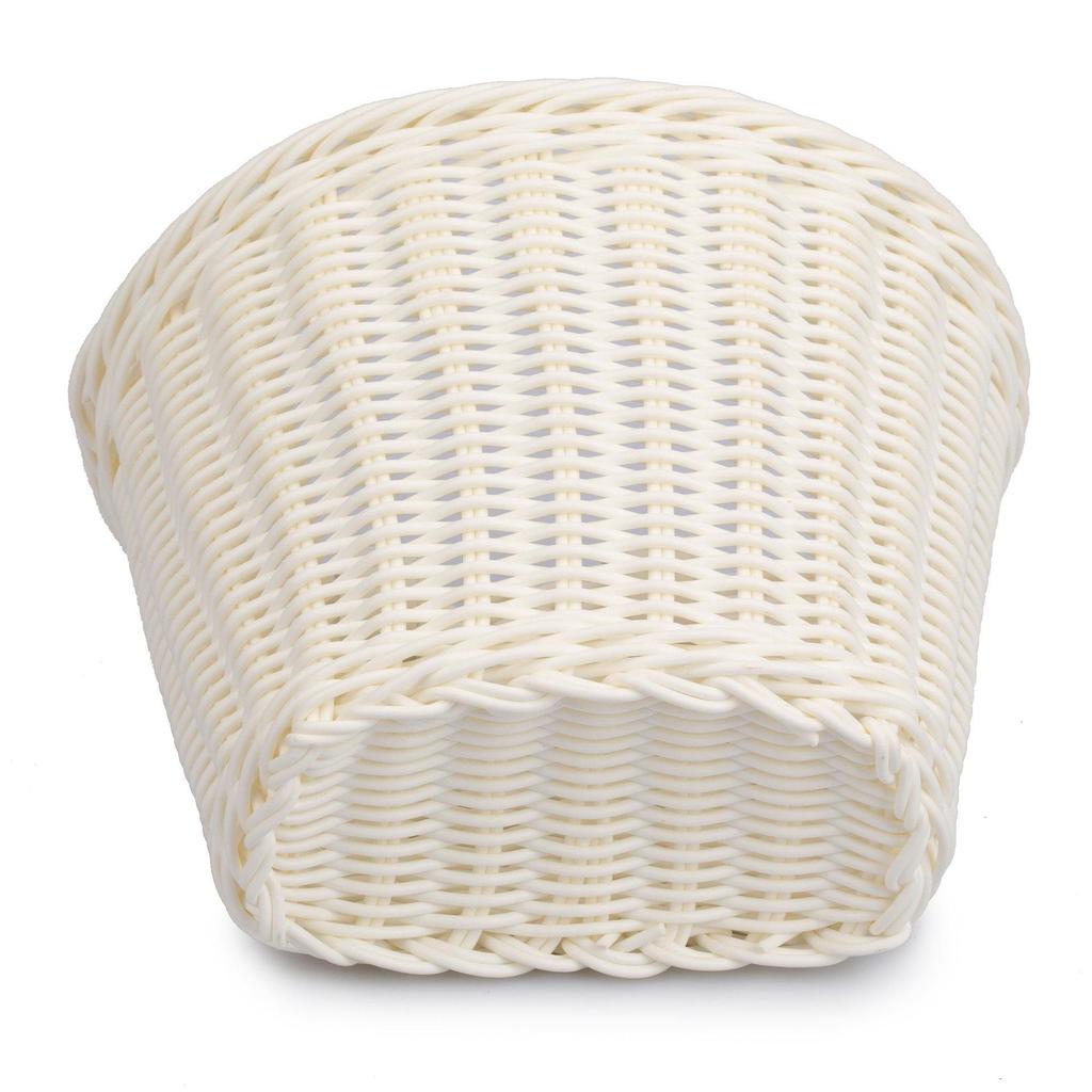 Colorful Woven Rattan Bike Basket for Children's Bicycle - Washable Frame Accessory