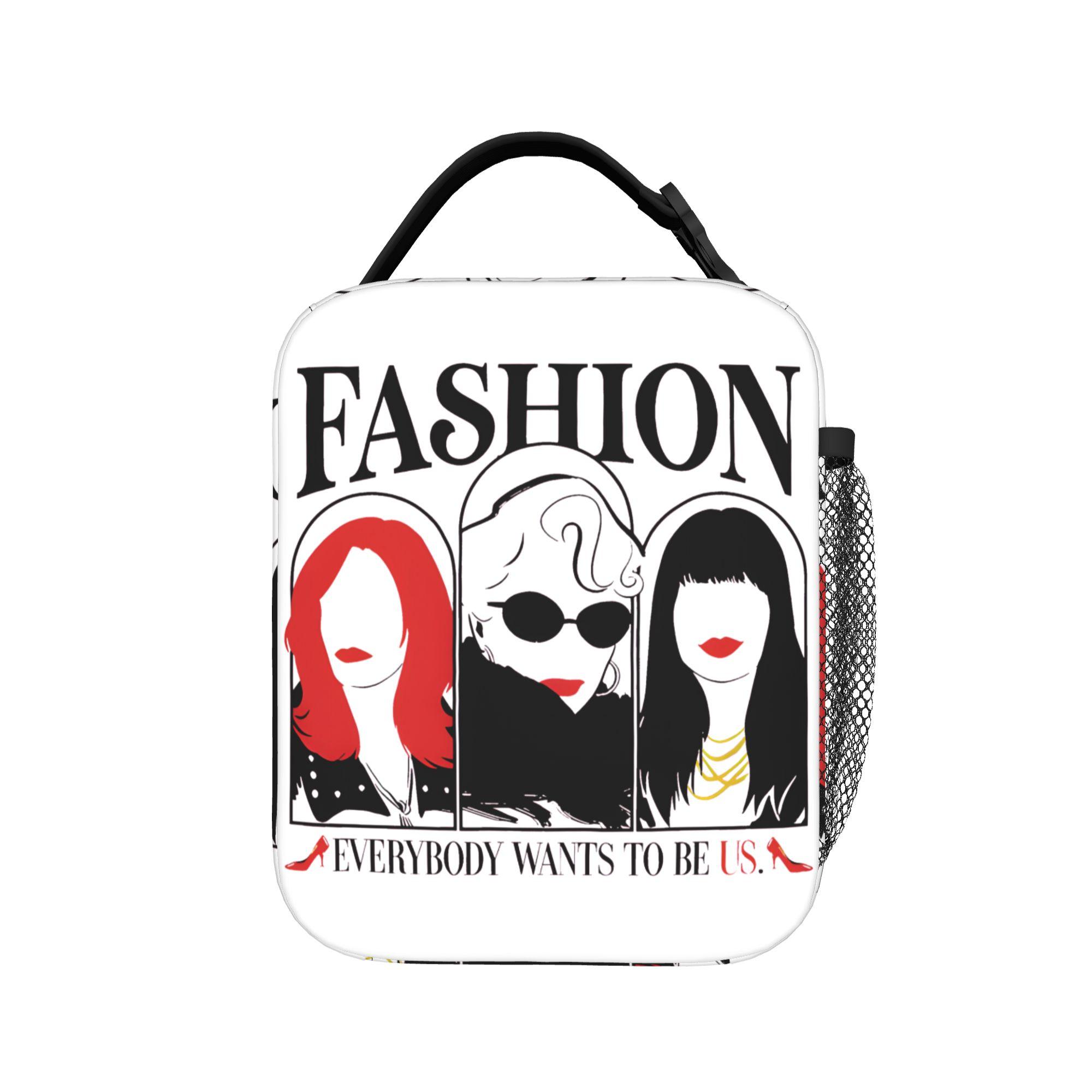 Sac à déjeuner de bureau tendance Film 2026 Boîte à lunch Kawaii pour adulte Sac isotherme portable Pique-nique Sac fourre-tout imprimé Oxford Sacs alimentaires as picture
