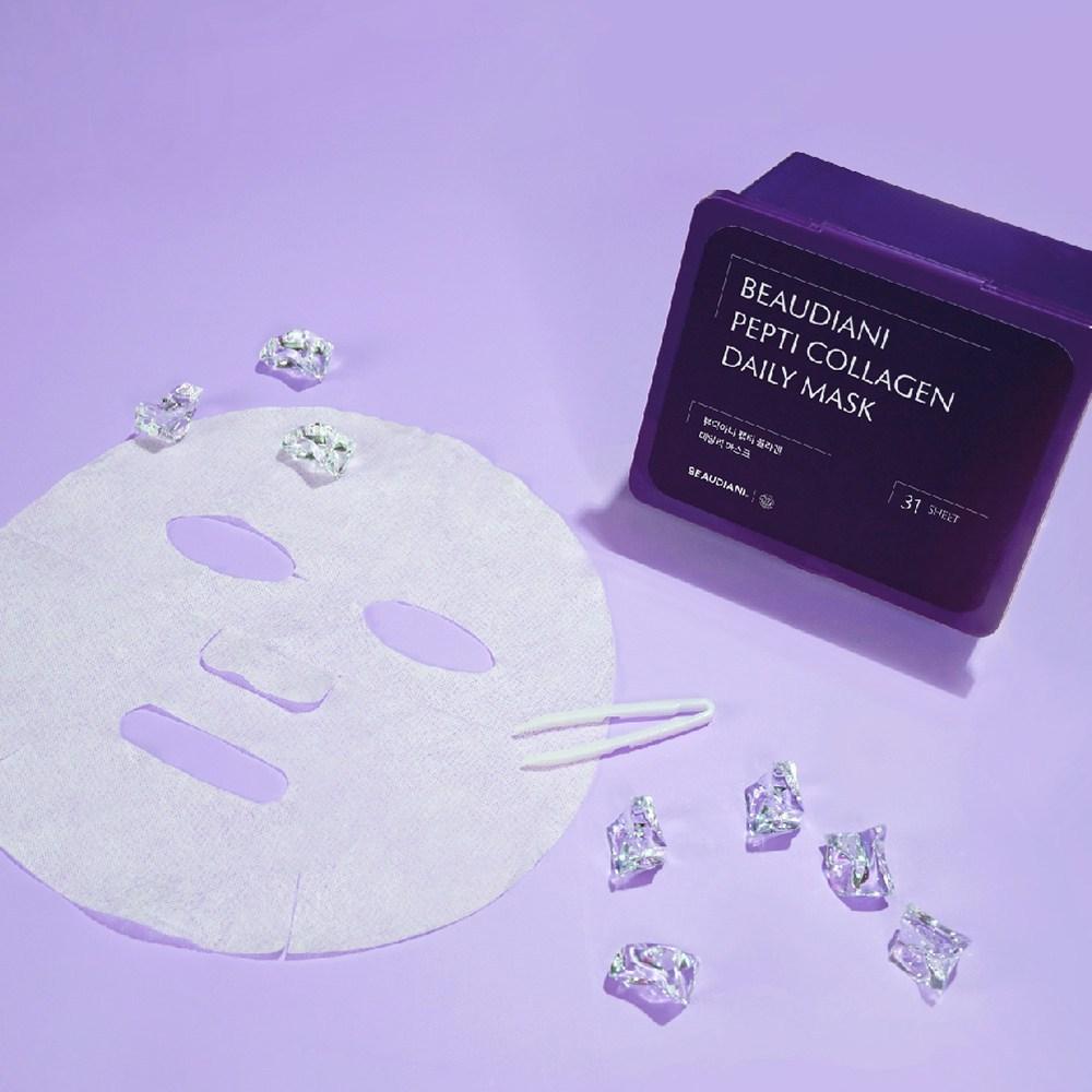 BEAUDIANI Pepti Collagen Daily Mask, 31 Packungen, 1 Packung