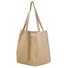 Corduroy Canvas Tote Bag - Large Capacity, Korean Style, Plush Single Shoulder Bag