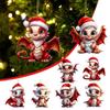 Acrylic Dragon Festive Car Accessories For Charming Christmas Home Decorations