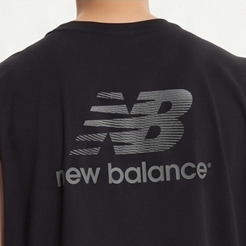 New Balance Unisex Big Logo Tank Top Ice Nbngfco303 19
