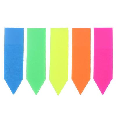 100 Sheets Arrow Shape Fluorescent Paper Self Adhesive Memo Pad Sticky Notes