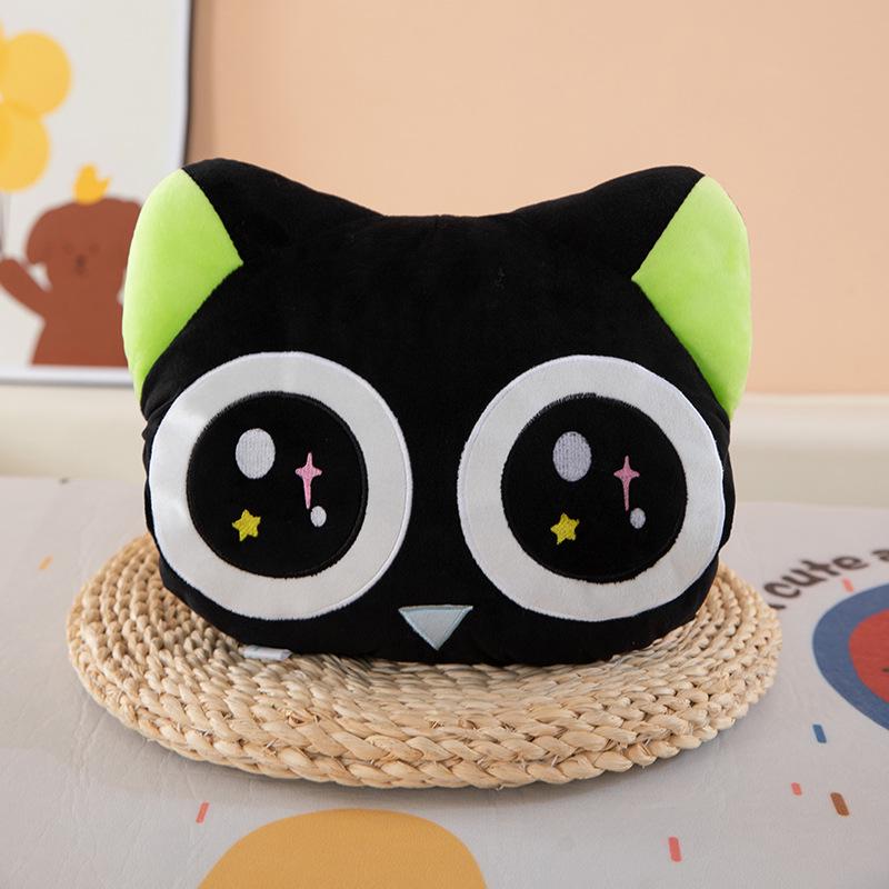 Ein Zwei Buuh Plüschkissen mit Cartoon: Multifunktionale weiche Kissen & große Puppe für das Bettkopfteil oder die Heimdekoration