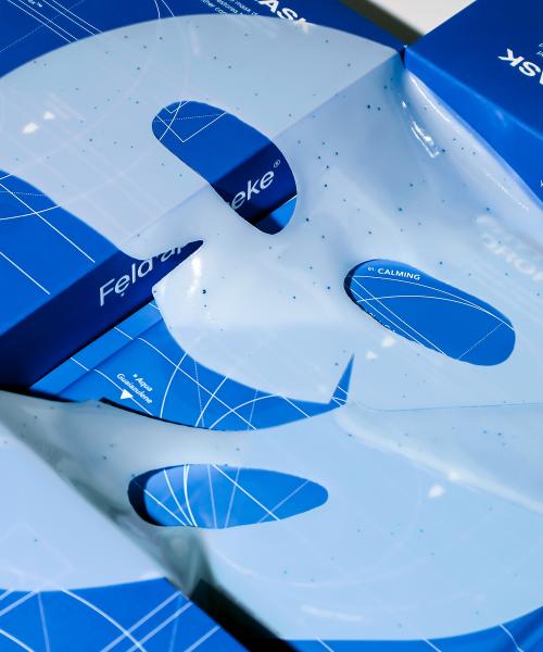 [Collagen Pack, Rapid Soothing] Phytocalm Blue Drop Gel Mask 1 BOX (5 Sheets)