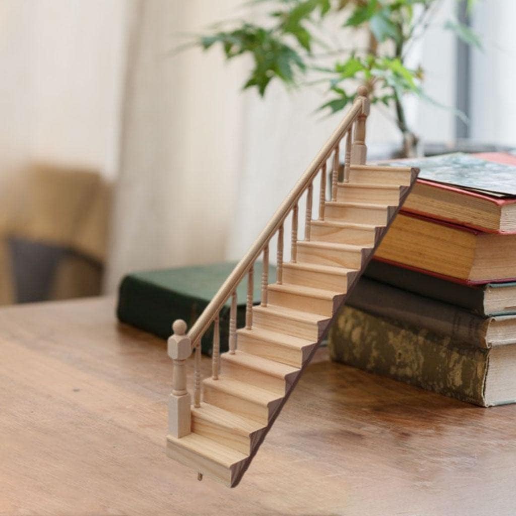 1/12 Scale Dollhouse Stairs Model
