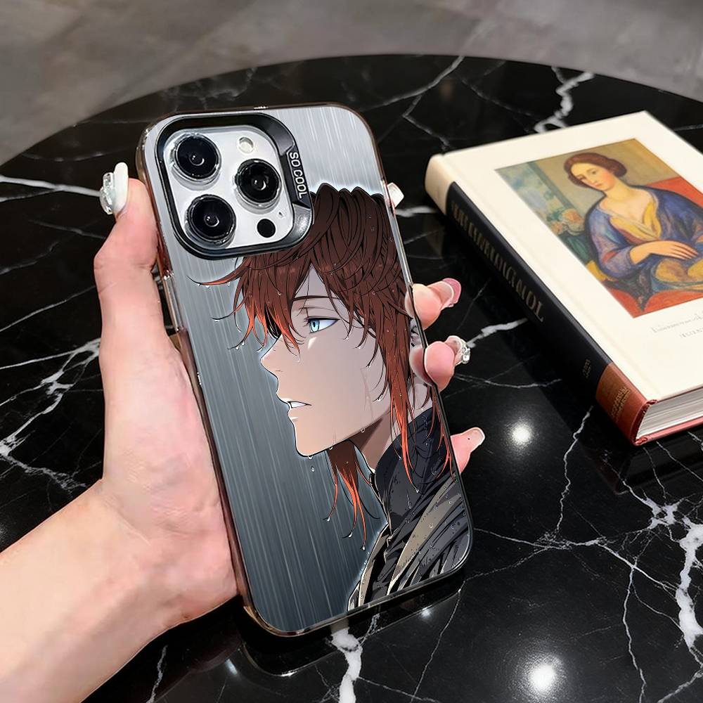 Beginning After End A-Arthur L-Leywin-AL Phone Case For iPhone 17,16,15,14,13,12,11 Plus,Pro,Colored Silver Plated Inside Cover