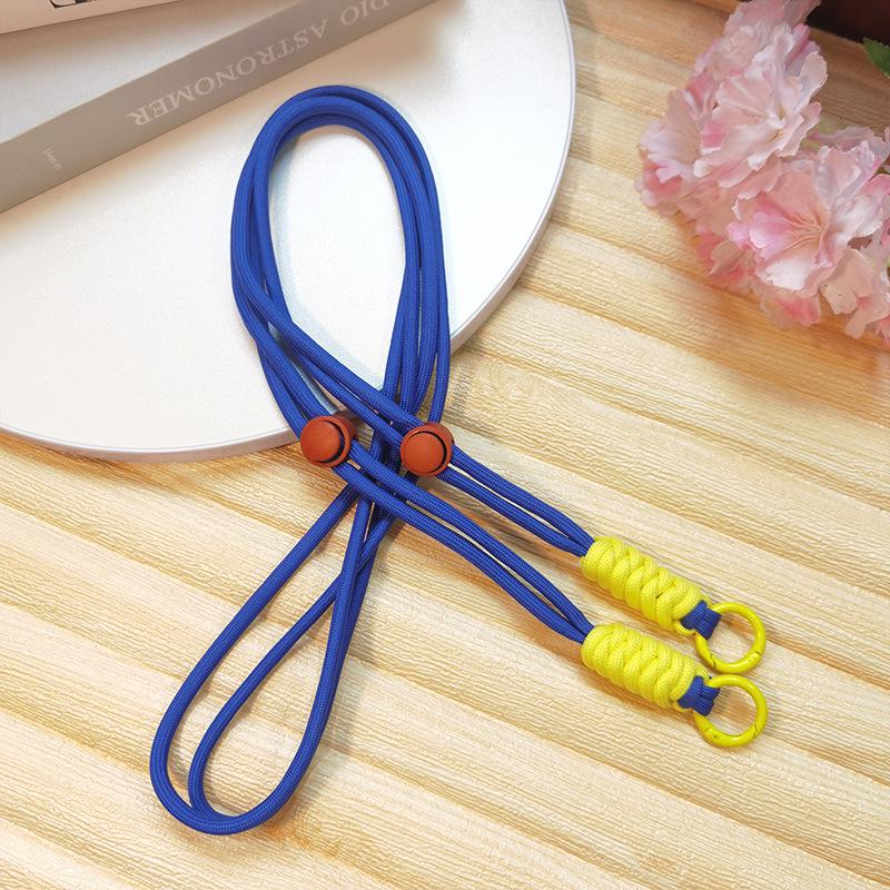 Verstellbares geflochtenes Handy-Lanyard - Abnehmbarer Umhänge-Schultergurt