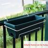 Durable Plastic Planter In Medium Size Durable Planter Flower Pots With Integrated Tray and Rack For Water Management