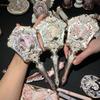 Hua Zhi Xiao Unicorn Series Heart Makeup Mirror – Girly Handheld Design