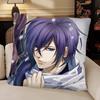 Game Anime HHakuoki Pillow Case Fashion Square Pillowcase Bedroom Sofa Room Ins Decoration Leisure