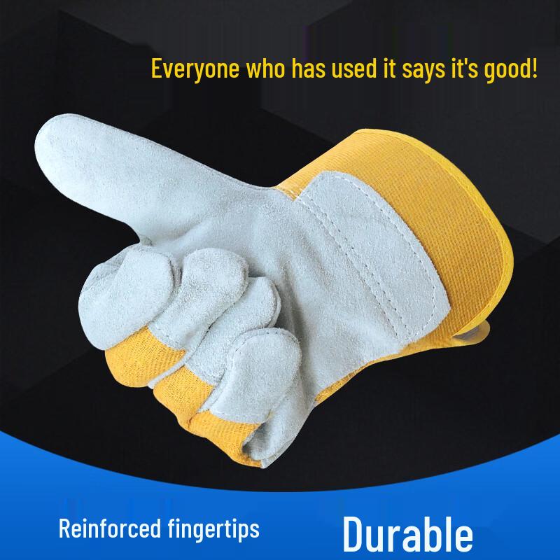 Handon Short Cowhide Work Gloves