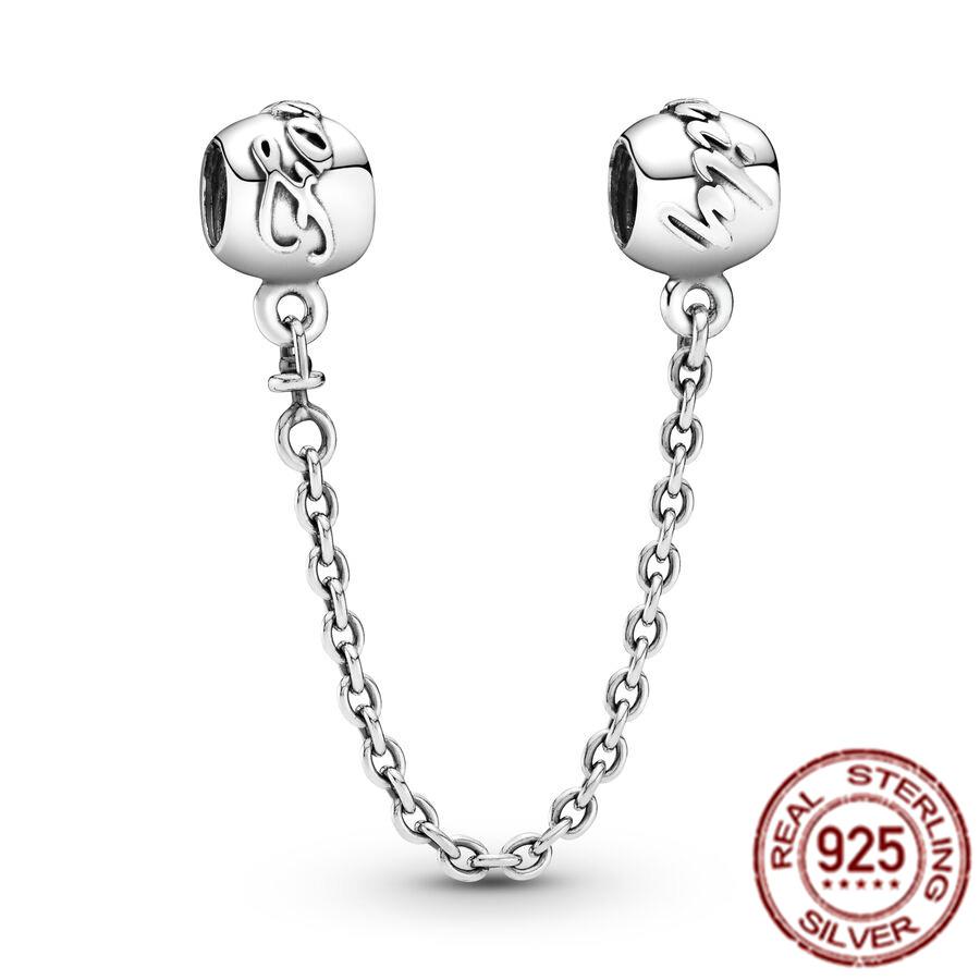 Niedriger Preis Familie Baum Herz & Schmetterling Sicherheit Kette Charms S925 Sterling Silber