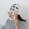 Women's Beanie Cursive Goljinit Heart Hat