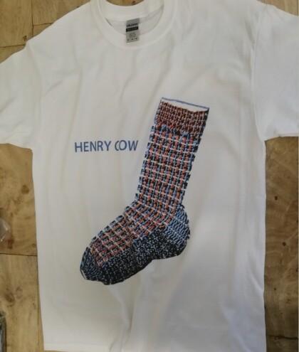 Henry Cow T-shirt Music Sock Legend Prog Rock Soft Machine Matching Mole New 257 XXL