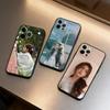 Chinesische Schauspielerin Lusi Rosy Zhao Weiches Silikon Schwarze Hülle, Handyhülle Für iPhone 17,16,15,14,13,12,11 Plus,Pro Max,XS