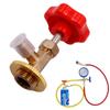 Tap Valve R134a Open Valve for Car Air Conditioner, Gas Charge, Supplies, M14