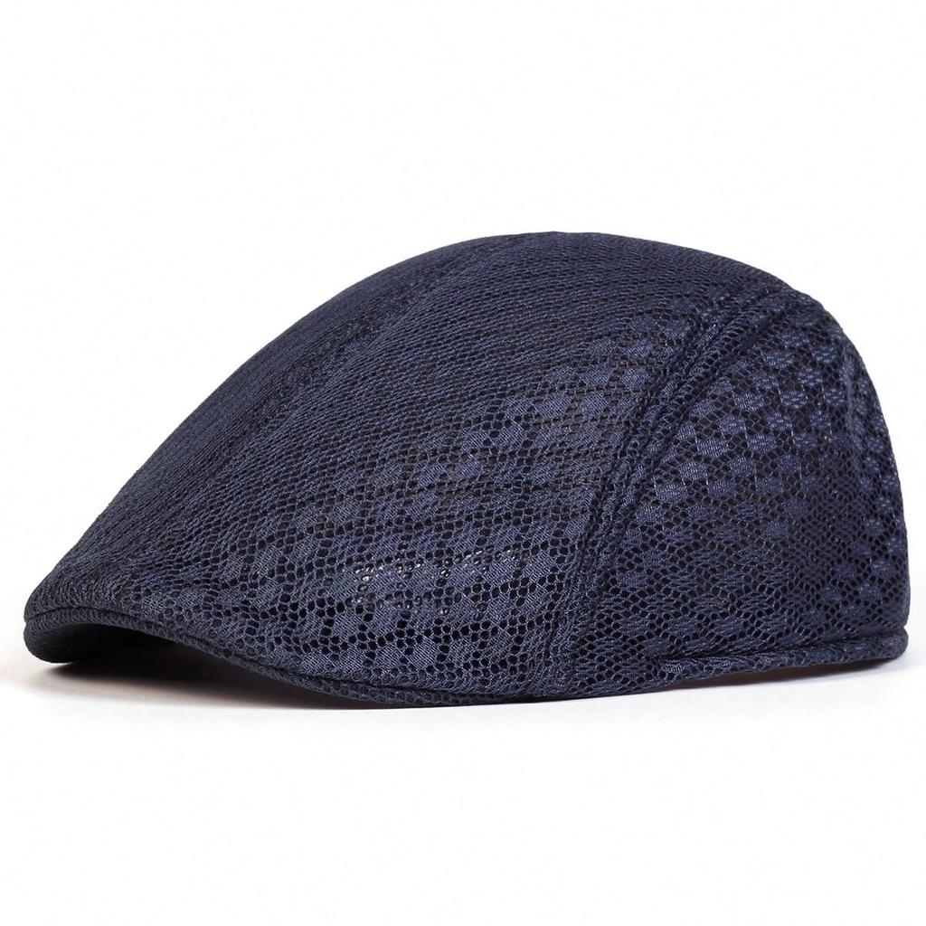 Children Mesh Beret Hat Newsboy Cap Painter's Caps Spring Autumn Outdoor Leisure Hats Travel Accessories for Boys Girls