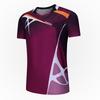 Badminton Tennis Sport Shirts Quick Dry Breathable Team Uniforms Men Women Customizable