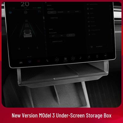 Tesla Model 3 Silicone Pad for Center Console Storage Box - Interior Decoration Accessory