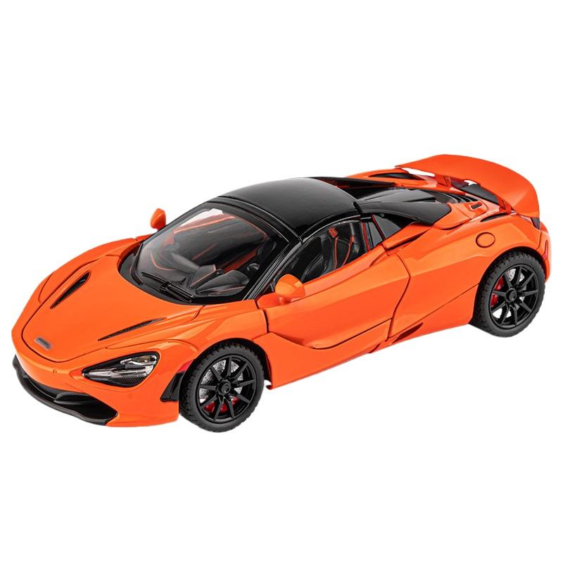 

Масштаб 1/24 McLaren 720s Суперкар Сплав Металевий Литий Симуляційна Модель Автомобіля зі Звуком і Світлом Інерційні Іграшки для Дітей Подарунки помаранчевий