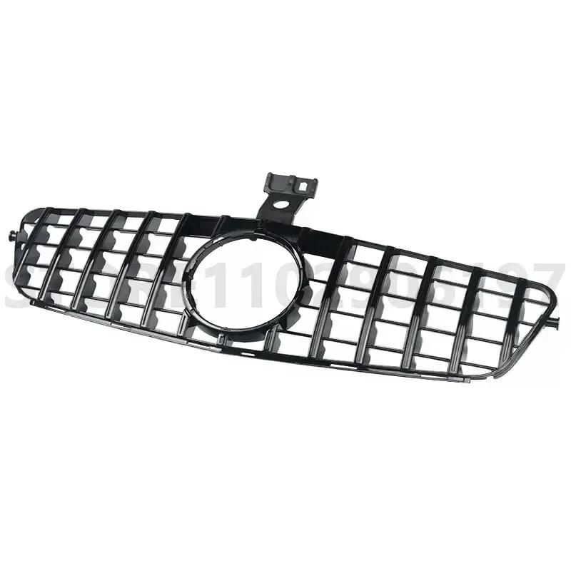 For 2007-2014 W204 C-Class Mercedes Benz C180 C200 C250 C300 C43 AMG GT Front Bumper Grille Hood Grill