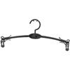 Soft Rubber Lingerie Hanger with Clips for Bras and Panties