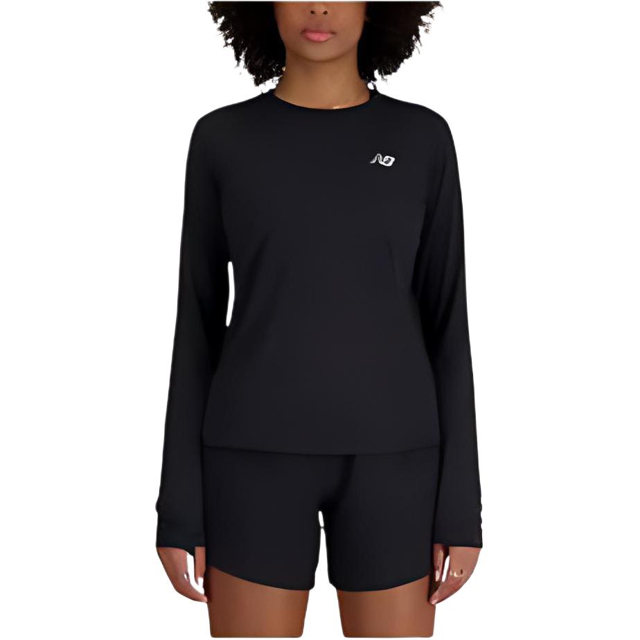New Balance Regular T Shirt Women s Black WT41256-BKH M