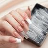 60/150Pc Nail Art Dual Forms French-style Clear Reusable Nails Extension Nail Forms DIY Almond Trapezoid Shaped Nail Gel Molds
