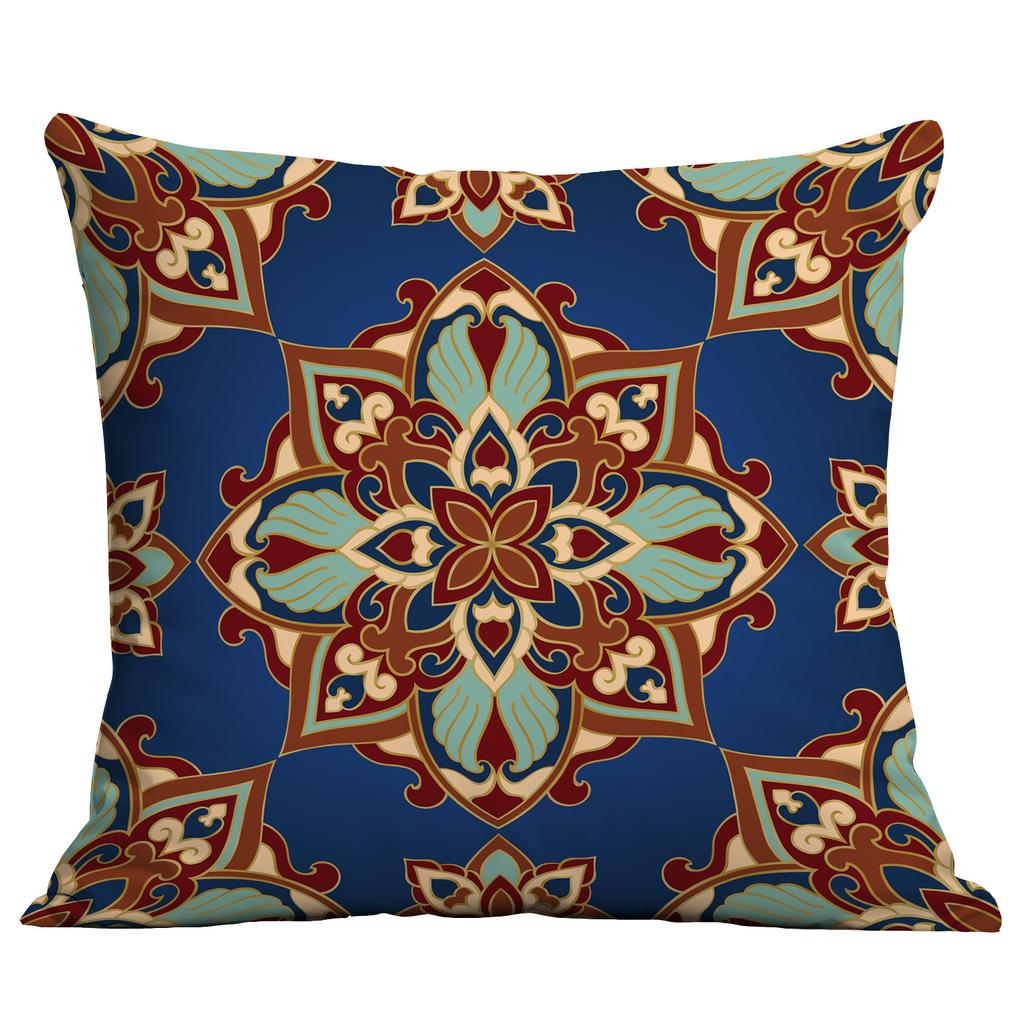 Ethnic Style Mandala Pillowcase New Style Painted Geometric Art Abstract Home Decoration Pillow Cushion Cover