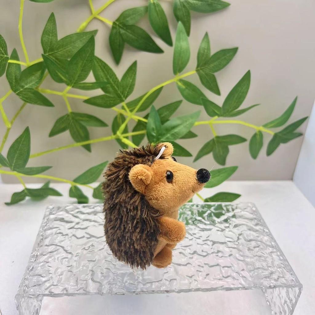 

И Милый Плюшевый Брелок-Ежик Супермягкая Игрушка-Брелок Для Подарков Детям Brown,Standard Chain