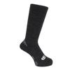North Trekking Midweight Crew Unisex Wool Arch Support Pile Antibacterial M [The Face] Black/Black