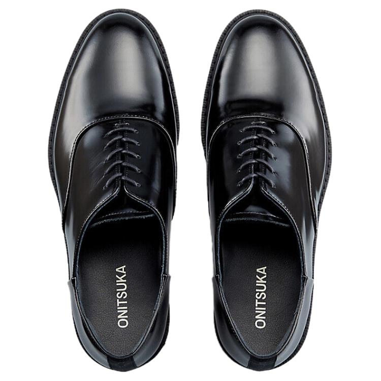 ONITSUKA TIGER Oxford Pohodlné Všestranné Protiskluzové Odolné Nízké Ležérní Boty Pánské Tenisky Černá 1181A172-004