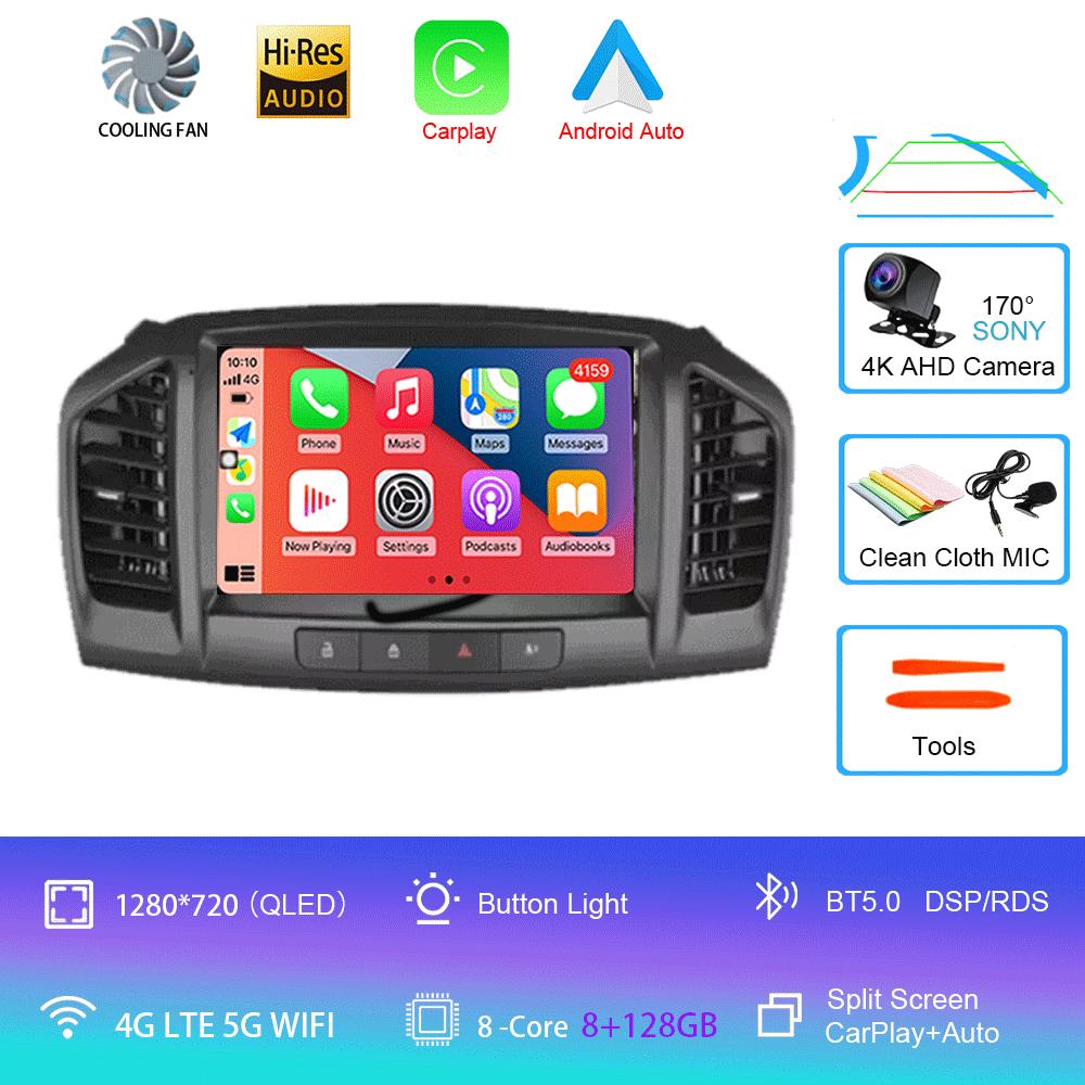 Android13 Car Radio Carplay For Buick Regal 2009-2013/Opel Insignia 2008-2012 Navigation Multimedia Video Player WIFI 360 camera