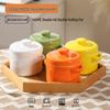 Nihuojiang 400ml Ceramic Double-Boiler Stew Pot