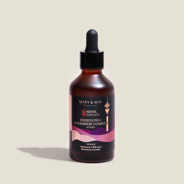 Mary&May - Idebenone + Blackberry Complex Serum Seoul Edition 80ml