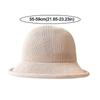 Thin Fisherman's Hats Knitted Sun Hat Fashion Women Bucket Hat  Outdoor Beach Vacation Wear