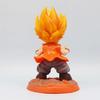 Characters Anime Goku Super Saiya Figure Pvc Q Version Statue Anime Manga Figurine Collection Ornaments Model Toys