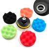 3/5/6/7 Inch Car Polishing Kit Polish Pad Car Polishing Disc Waxing Sponge Car Polisher Buffing  For Car Polisher Drill Adapter