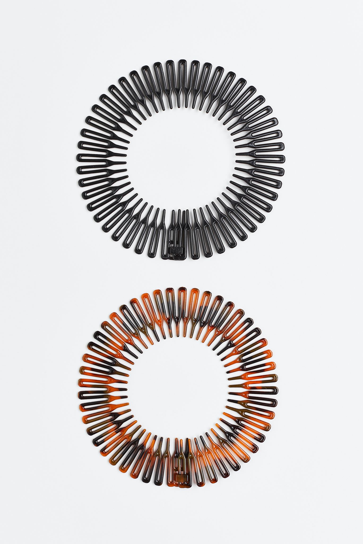 

2 пары зигзагообразных лент для волос