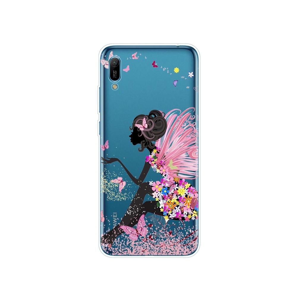 

Чохол для Huawei Y6 2019 Чохол для Huawei Y6 2019 Силіконовий TPU Чохол М який Чохол для Телефону для Huawei Y6 2019 MRD-LX1 MRD-LX1F huawei Y6 prime 2019