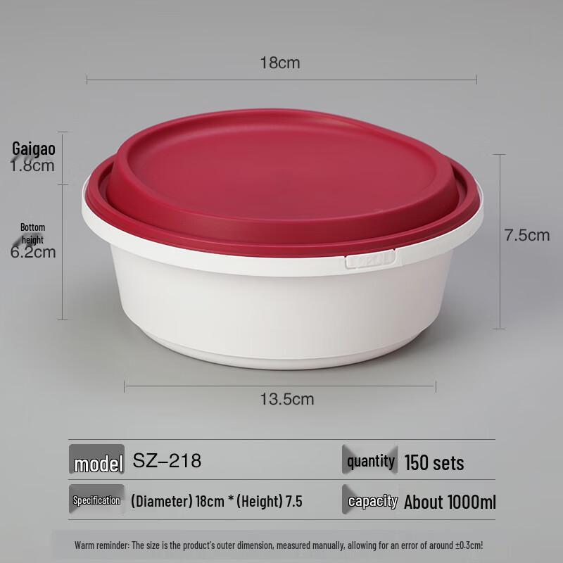 Miaojiayi 1000ml Disposable Sugarcane Pulp Meal Boxes