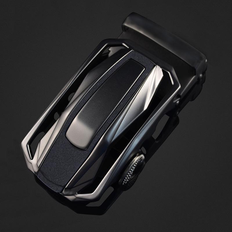 Men's Automatic Buckle Leather Belt