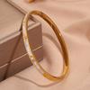 Hot-selling titanium steel bracelet, girls' high-end sense of fashion, popular light luxury in Europe and the United States, Gypsy star love diamond 