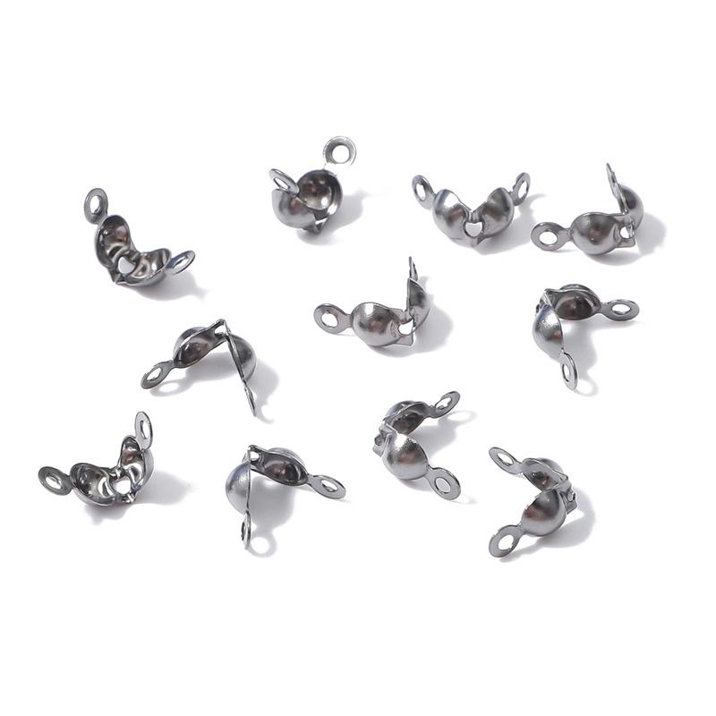 

100 шт./упак. двойная пряжка из сплава, аксессуары для самостоятельного изготовления, двойная пряжка для браслета, маленькая пряжка с двойным отверстием, зажим-застежка 4x7mm 100pcs/bag