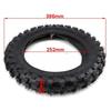 10inch Motorcycle Tire 2.50-10 Front Rear Wheel Tire Outer Tyre with Inner Tube for Motocross Dirt Pit Bike